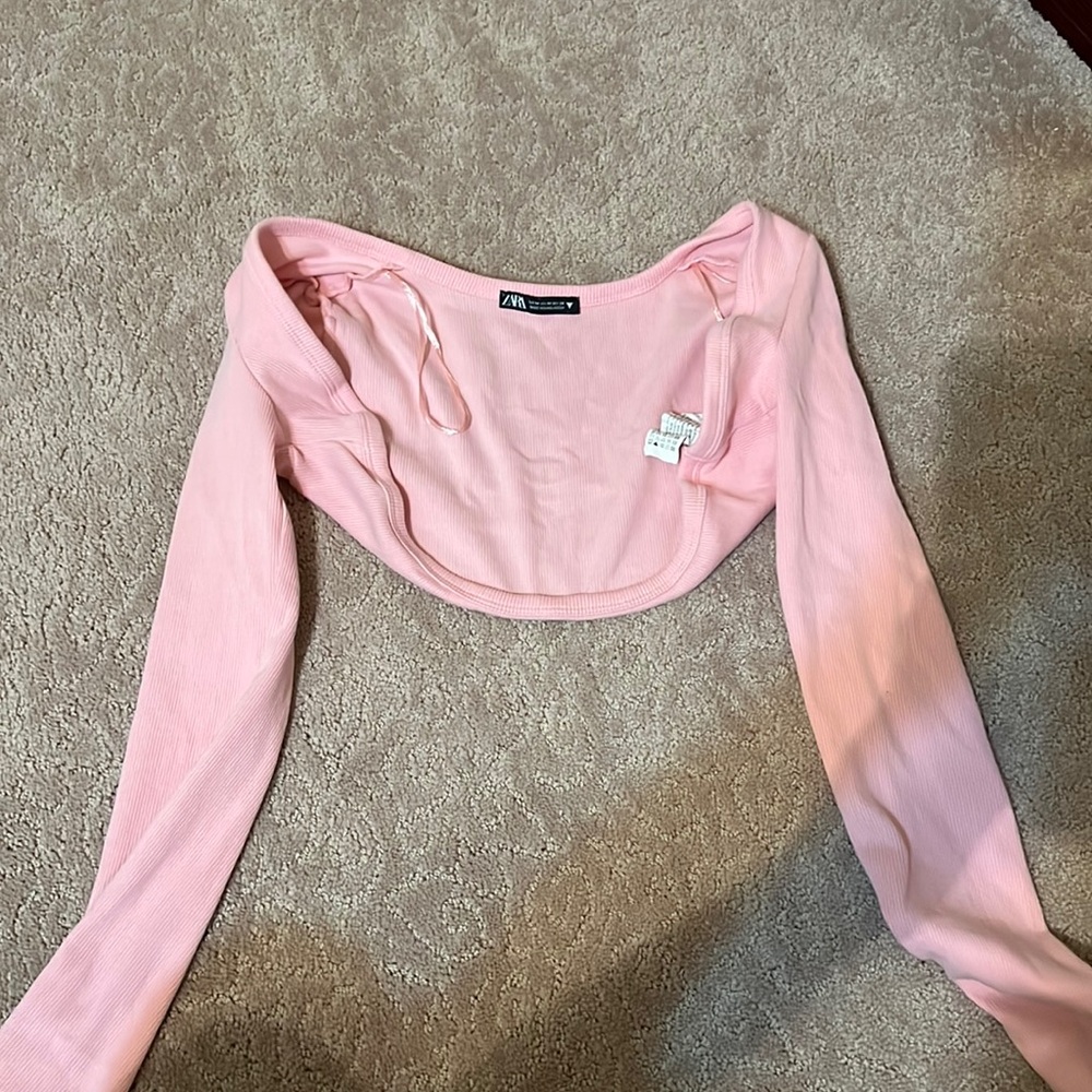 Zara pink bolero